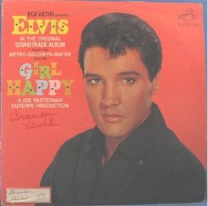 ELVIS PRESLEY, GIRL HAPPY   MONO LP  