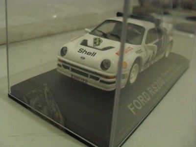 IXO. FORD RS200, Rally car. 1/43. Diecast model  