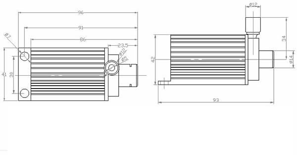 7L 12V CPU Cooling CAR HHO DC Brushless Water Pump  