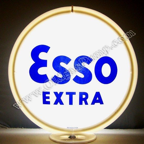 ESSO EXTRA GASOLINE GAS PUMP GLOBE   