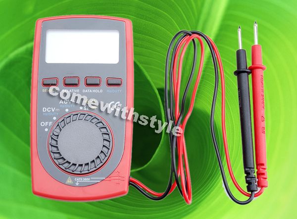 Portable Digi Pocket Multmeter Voltage Meter DMM DVM  