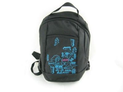 Adidas Toddler Kids Size Backpack Bag School Book Black  