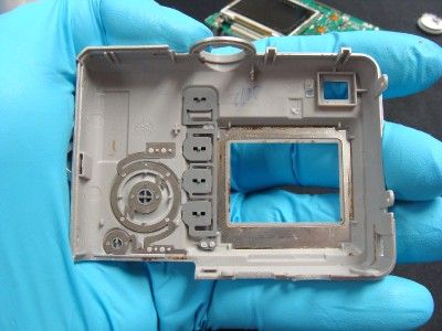 KODAK C530 DIGITAL CAMERA PARTS FRONT/BACK COVERS W/INS  