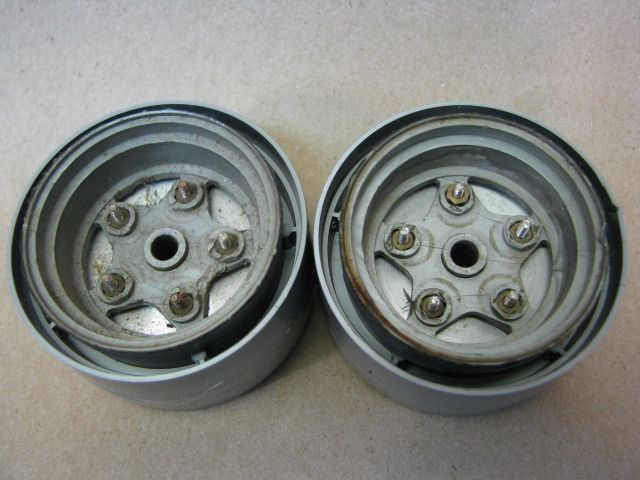 Vintage Tamiya Kyosho Aluminum wheel rim RC buggy truck  