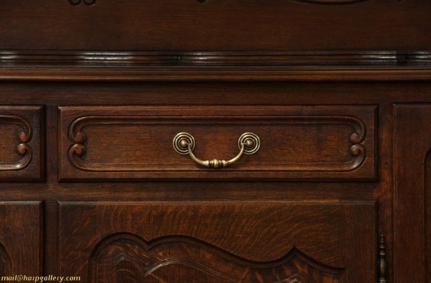 Country French Oak Antique Sideboard or Credenza  