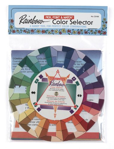 diameter wheel of colors for picking out perfect color combinations 