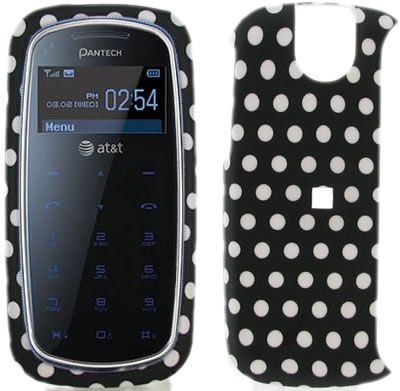 For Pantech Impact p7000 Hard Case Polka Dot Cover  