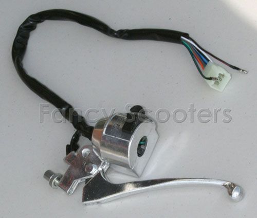 125cc Diablo Mini Chopper Left side Light Control, clutch Assembly 