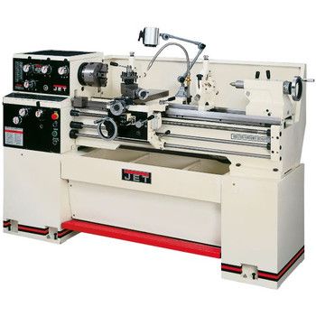 JET GH 1340W 1, 13 in x 40 in 3 HP 1 Phase Geared Head Engine Lathe 