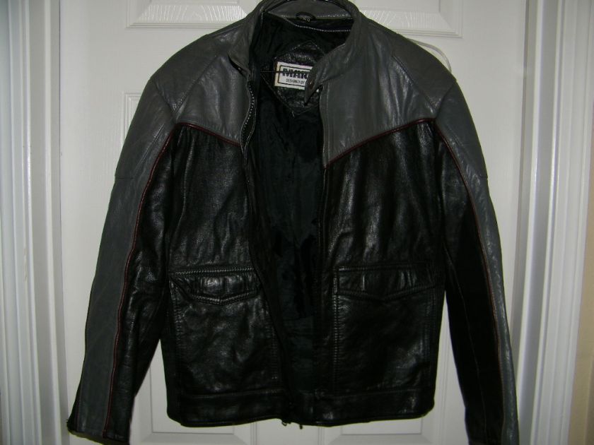 Marsee Leather MotorCYCLE Jacket Exceptional value NICE  