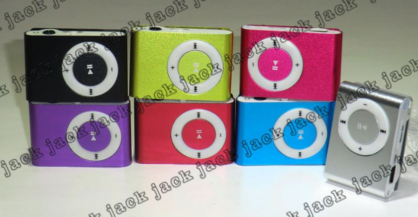 Brand NEW Clip Mini  Player Shuffle Micro SD TF Flash card  