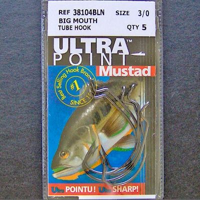 Mustad 38104BLN ~ Flippin & Pitchin Hook ~ Qty 5  