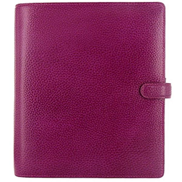   stationary notepads notebooks filofax finsbury a5 raspberry organizer