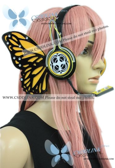 Vocaloid Cosplay Magnet Headset headphone Costume 02  