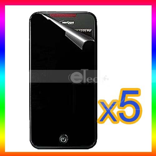 5X New Privacy Protector For HTC Droid Incredible 6300  