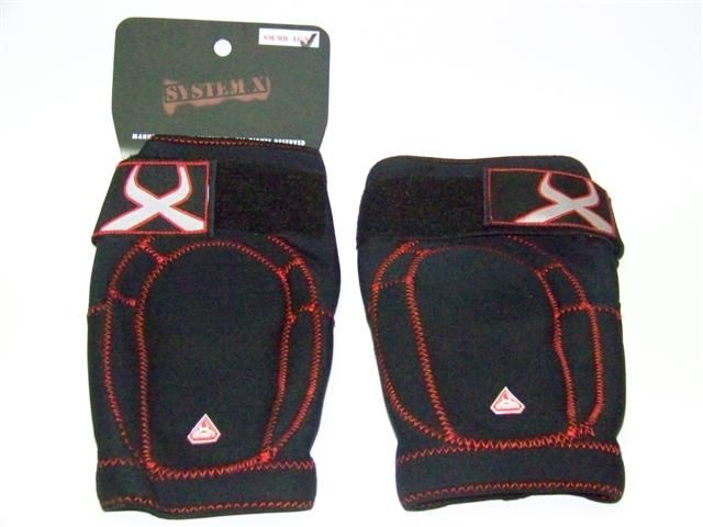 SYSTEM X PAINTBALL KNEE PADS , BODY ARMOR , KNEE ARMOR  