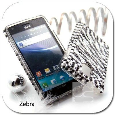 BLING Hard Rhinestone Case Cover Samsung Infuse 4G i997  