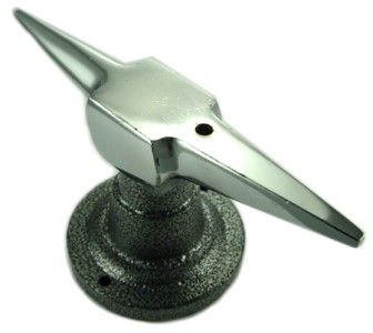 Mazbot 3 x 4.5 Double Horn Anvil with Round Base NEW  