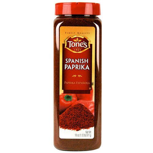 Tones Ground Spanish Paprika 18oz shaker  