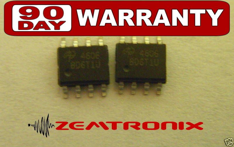 Lot of 2 Power MOSFET Transistors AO4606 A04606 4606  