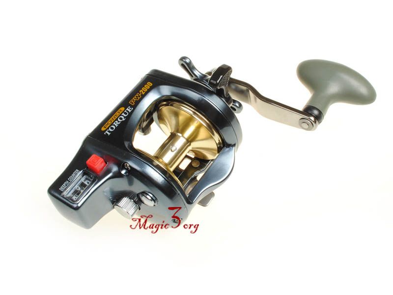 YOSHIKAWA Saltwater Conventional Reel Trolling Linecounter Big Game 4 