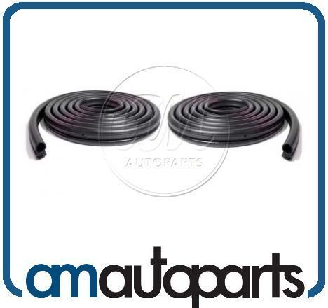   GMC Pickup Truck Rubber Door Weatherstrip Seals Pair Set Kit  